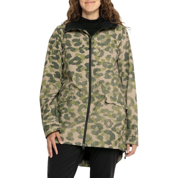 NEW $250 Burton Lalik Jacket! S or M  Waterproof Dryride 2L  Felidae Camo - Picture 1 of 6